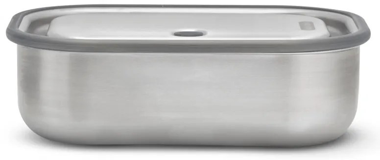 Кутия за храна Black+Blum BAM-SS-L018, 1 l, Правоъгълна, Подходяща за фурна, Без BPA, Неръждаема стомана, Сив