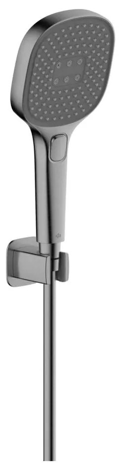 KFA Armatura 841-255-61 - Душ комплект MALAGA сив металик