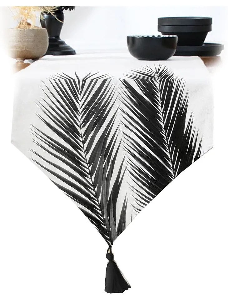 Покривка 45x140 cm Black Tree – Minimalist Cushion Covers