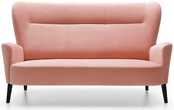 Диван Previous 3-местен-Black-Pink