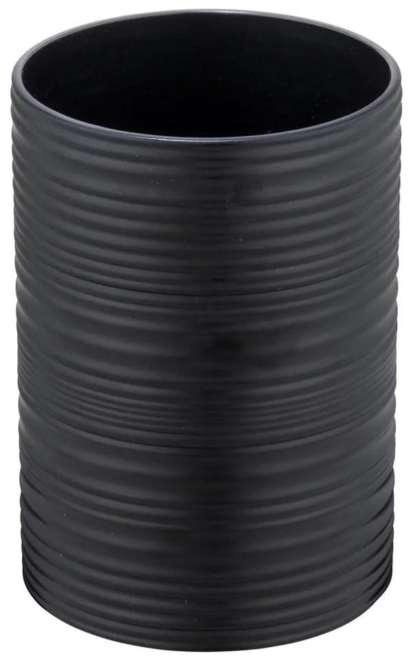 Черна пластмасова чаша за четки за зъби Lyon – Allstar