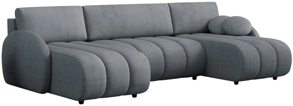 Ъглов диван Zara U-Сиво