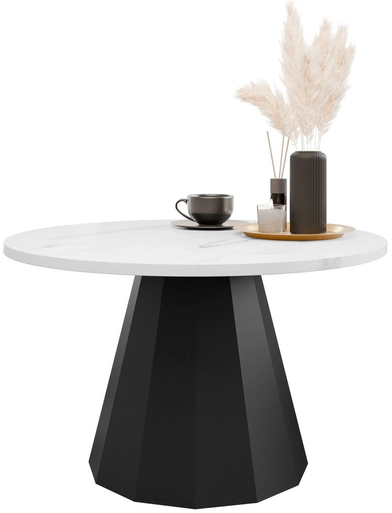 Кафе маса Elipse-Бял Мрамор