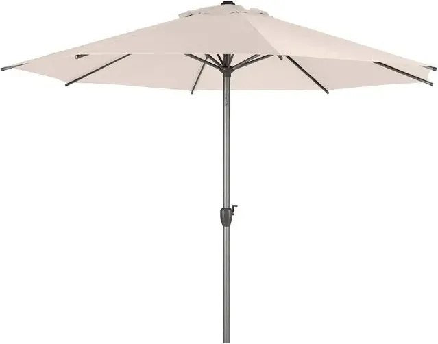 Прав накланящ се чадър Hesperide Loompa, 3 m - Пшеница