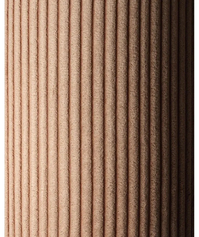 Кафява детска възглавница за диван от рипсено кадифе Block – Wigiwama