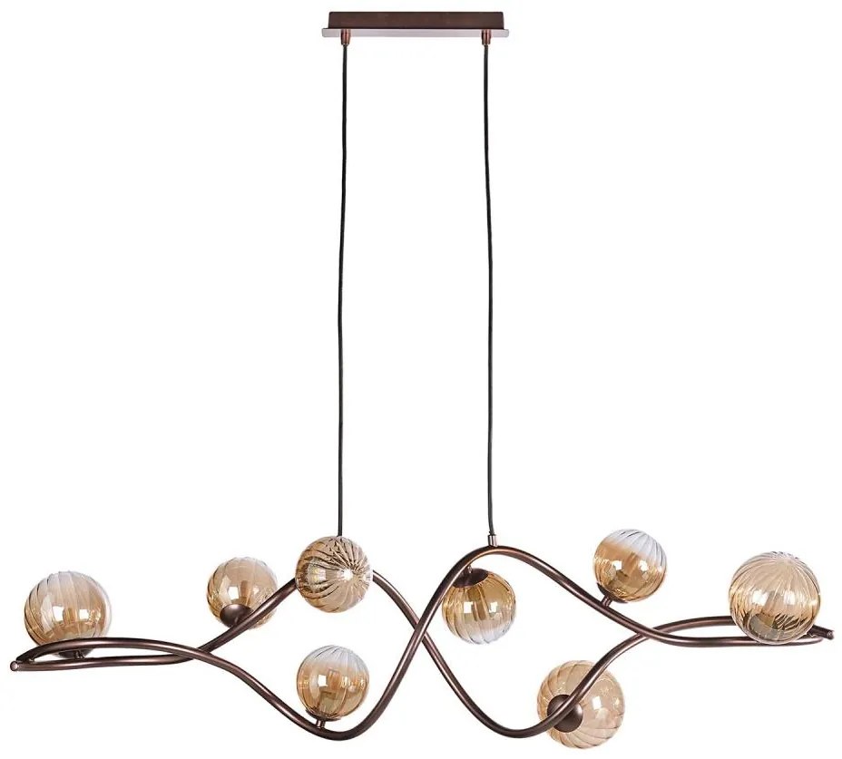 ONLI - Пендел FRIDA 8xG9/10W/230V меден