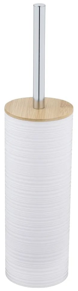 Бяла пластмасова четка за тоалетна Lyon – Allstar