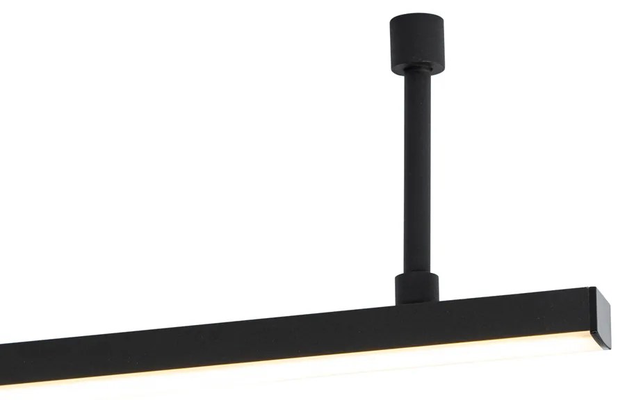 Таванна лампа черна 150,8 см с LED 3-степенна димираща регулируема - Annuschka