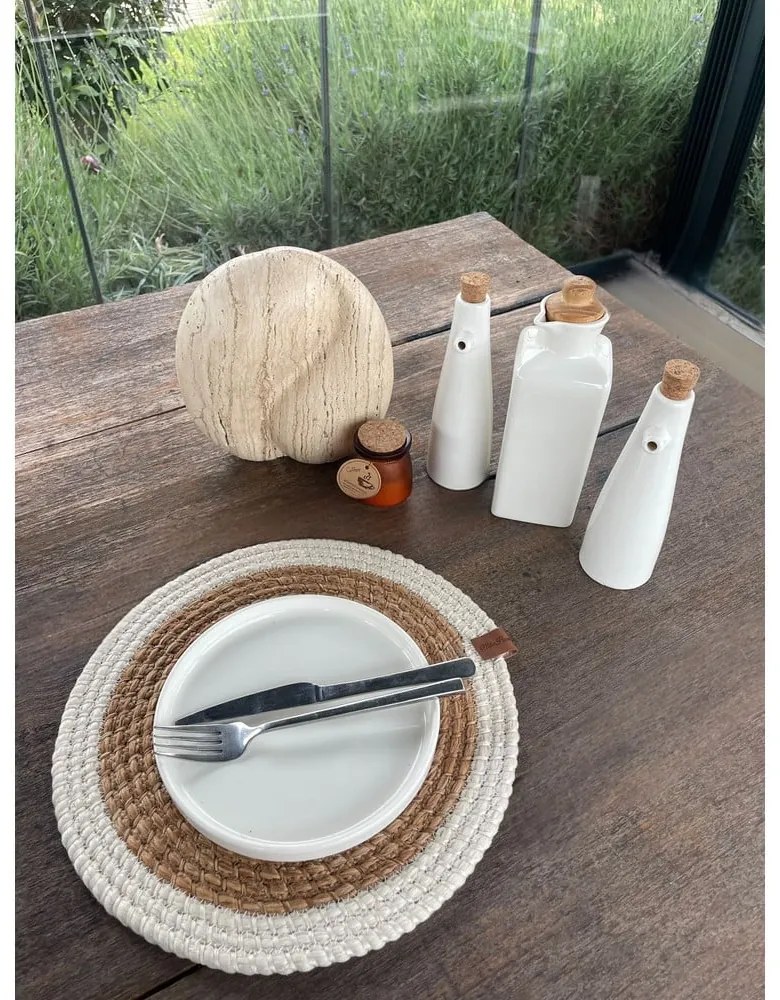 Подложка за хранене от юта ø 33 cm Wicker – Mila Home Luxury