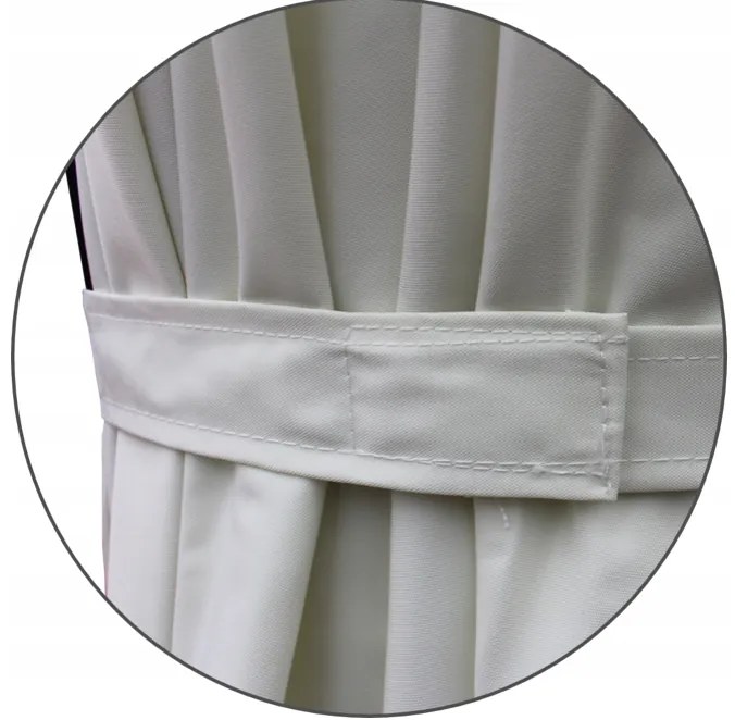 Голям градински чадър в бежово 3 x 4 м