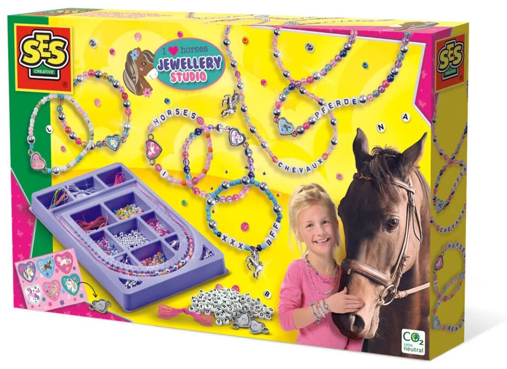 Занаятчийска игра SES Creative I Love Horses