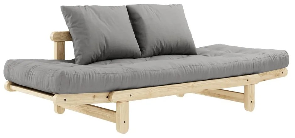 Променлив диван Естествен Прозрачен/сив Beat - Karup Design