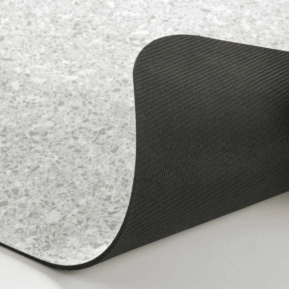 Сив килим за баня 50x80 cm Granite – douceur d'intérieur