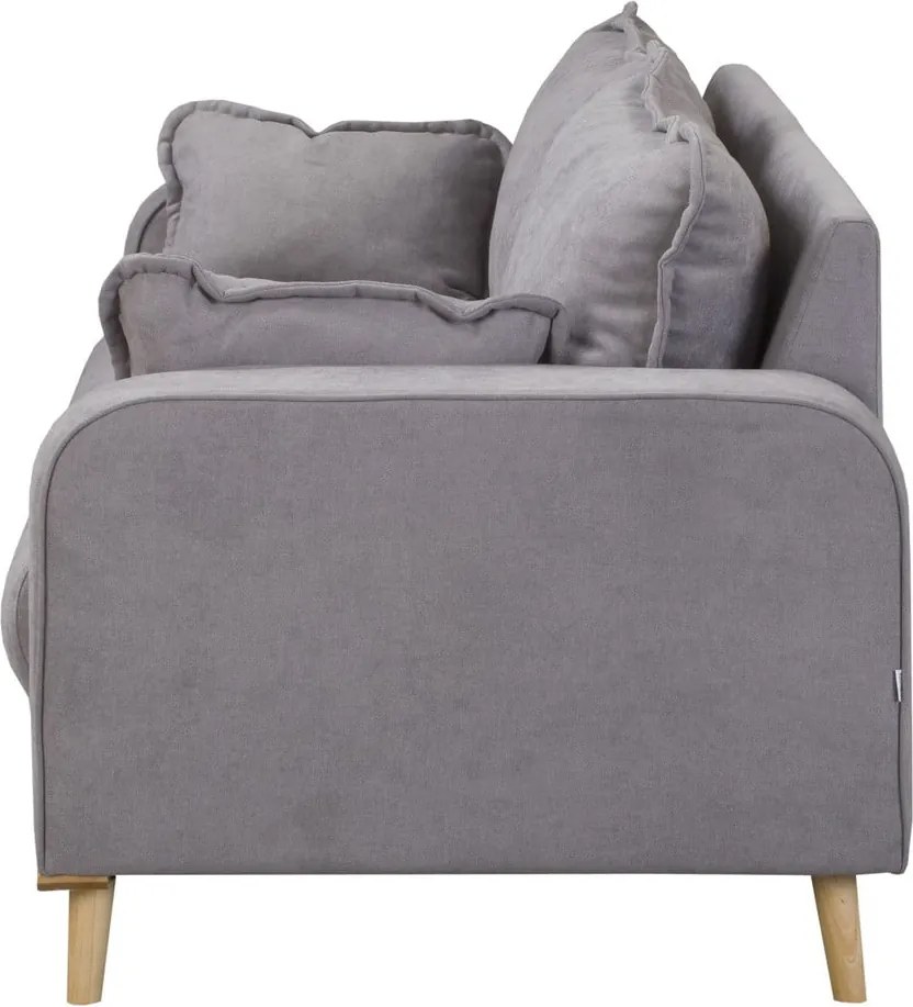 Сив диван 193 cm Beata - Ropez