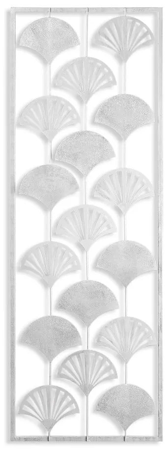 Метална декорация за стена 32x90 cm Gingko - Wallity
