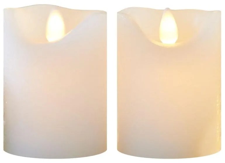 Бели светлинни декорации в комплект от 2 Sara Mini - Sirius