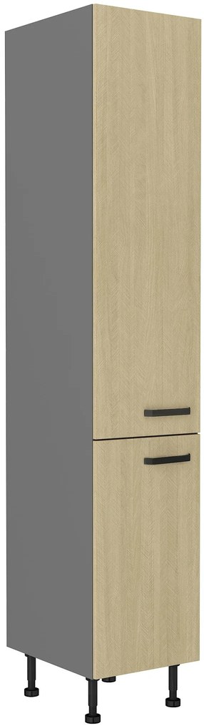 Подов шкаф Melo 40 DK-215 2F-Herringbone