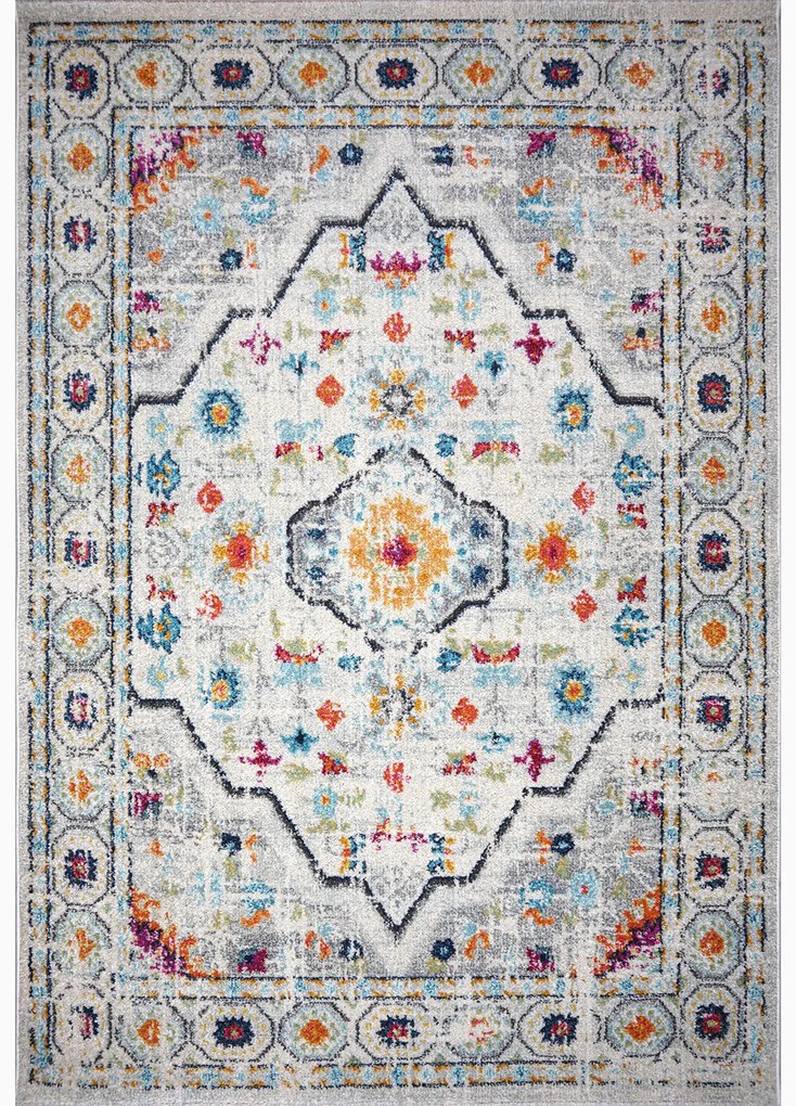 Килим (200 x 290) Vintage 7655 Бял
Сив
