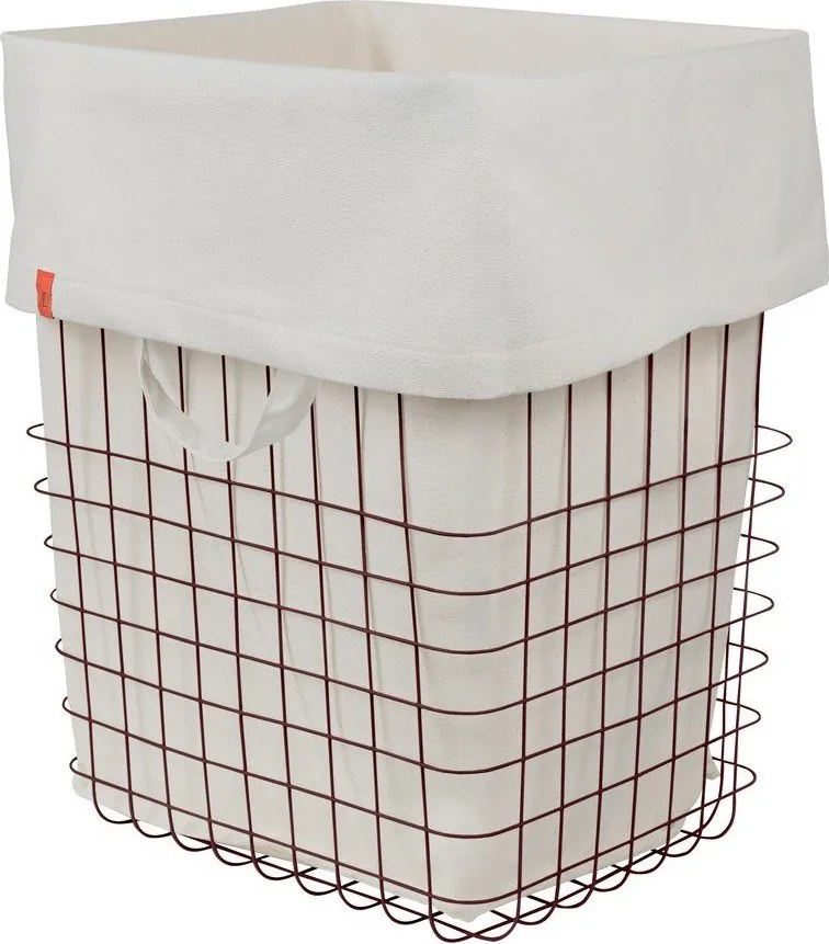 Бордо метален кош за пране 64 l Store-It – Mette Ditmer Denmark