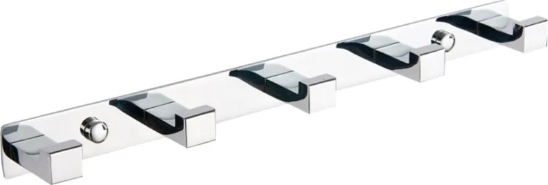 Mexen кука за кърпа с пет държача, хром - 709265-00