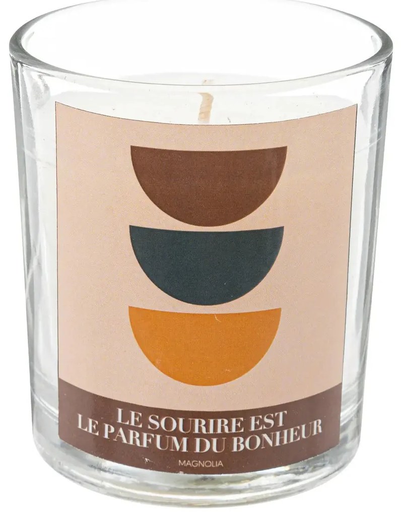 Ароматна свещ atmosphera Jomy, Стъкло, 200 g - Magnolia