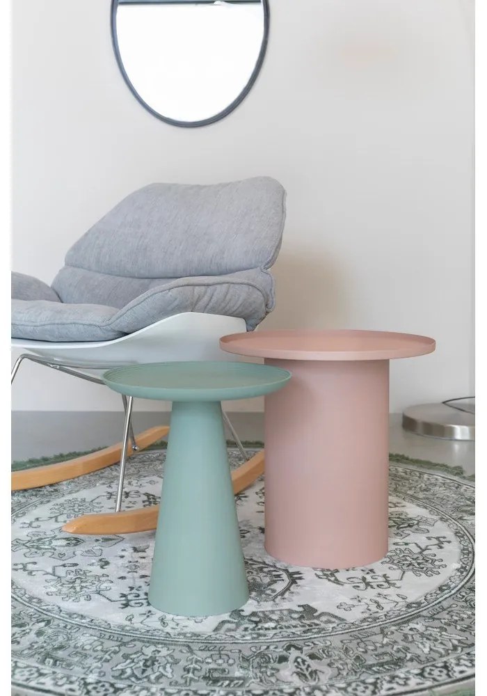 Метална кръгла странична масичка ø 39,5 cm Ringar – White Label