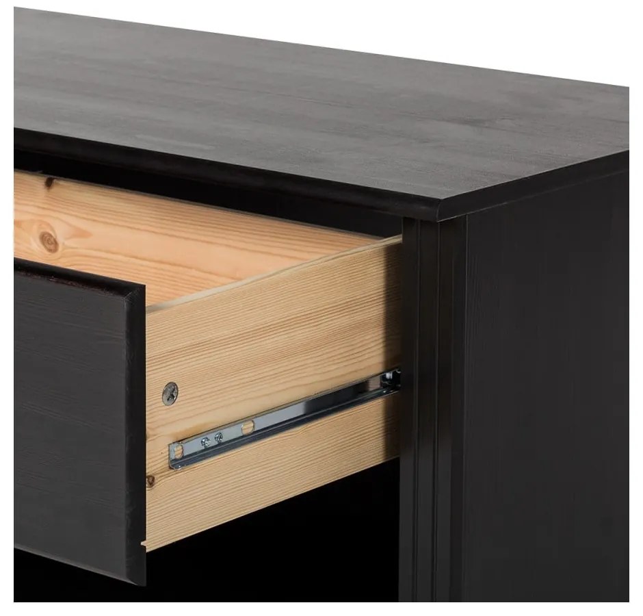 Кафяв TV комплект от от масивен бор 288x223 cm Anita – Støraa