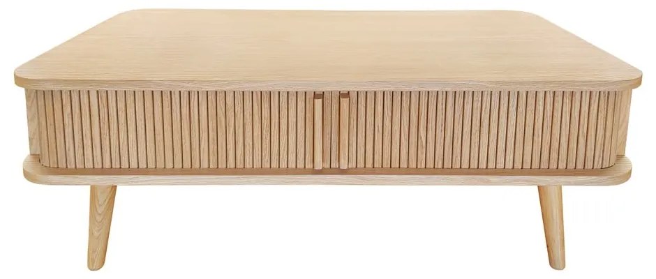 Масичка за кафе от дъбова дървесина 58x107,5 cm Rove - Woodman