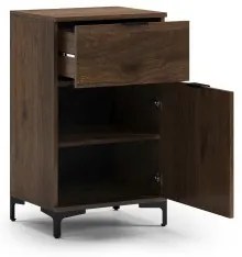 Скрин ЛАНА K-50S Елегантен Орех - СТОЯЩ ШКАФ С ЧЕКМЕДЖЕ