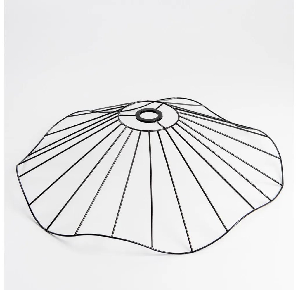 Универсален абажур CURITIBA Ø 60 см черен