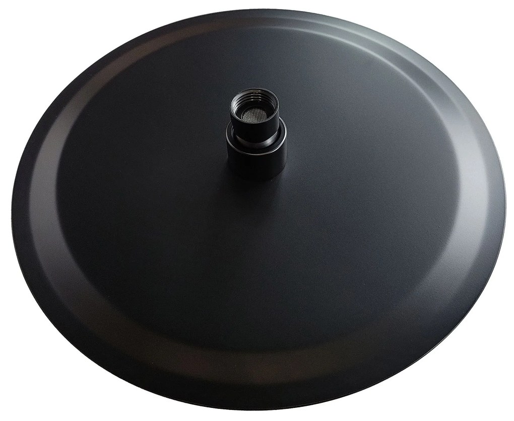 Дъждов душ Rea Black Matt 25cm