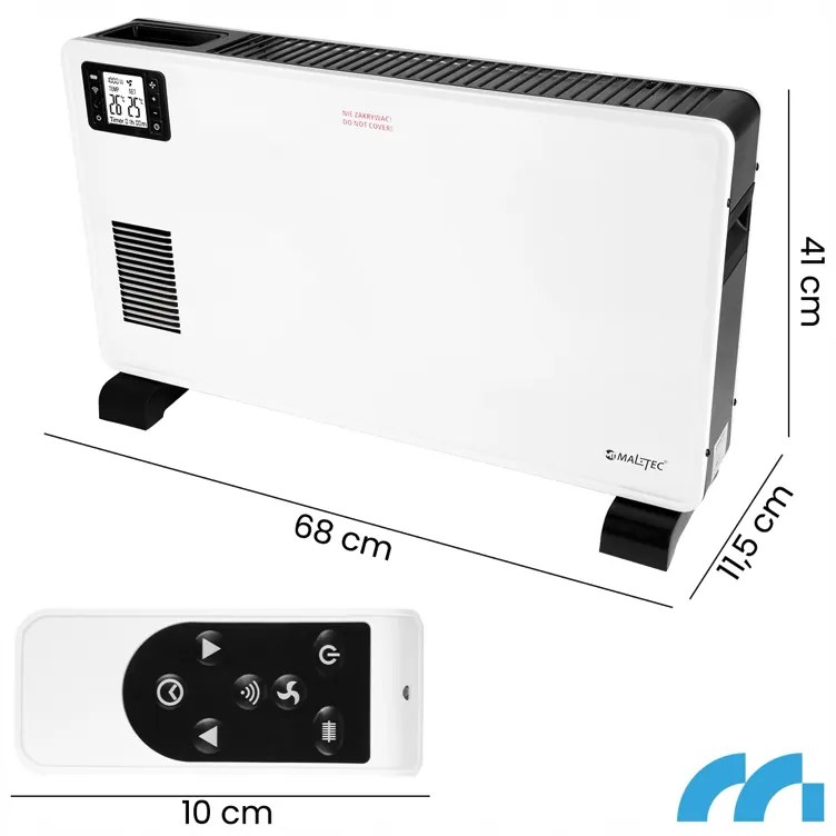 Конвекторен отоплител 2500W + wifi