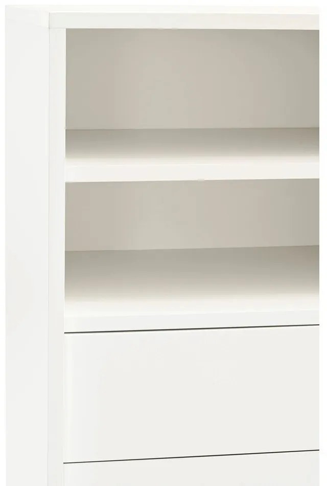 Светлосив и кремав висок скрин с плъзгащи се врати 120x140 cm Nube - Teulat