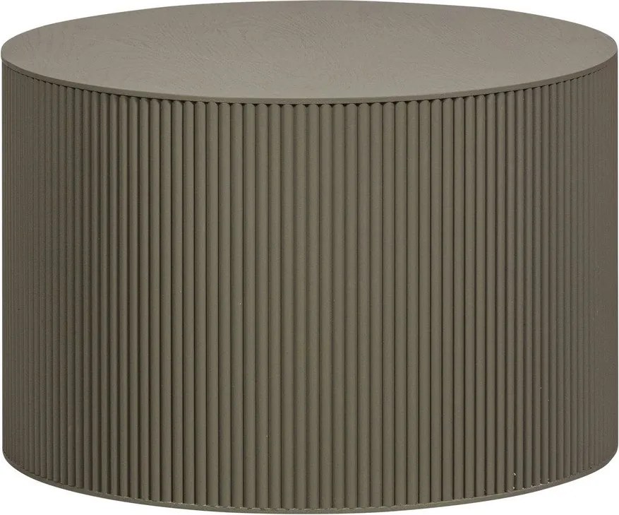 Кръгла масичка за кафе в цвят каки ø 60 cm Sanne - WOOOD