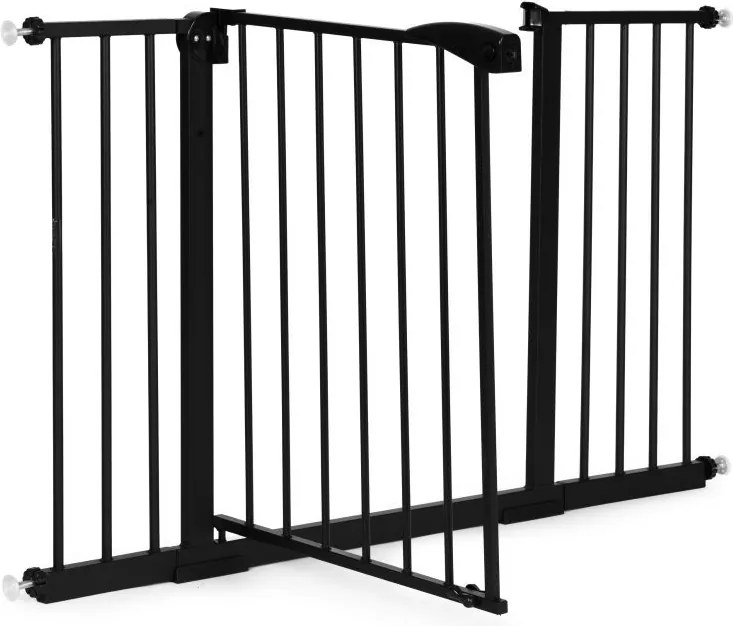 Предпазна преграда за деца и животни,  Размери 74-132 см Регулируема ширина, Височина 77 см, Монтаж под налягане без пробиване