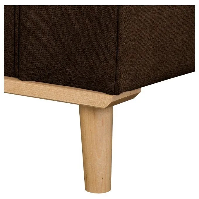 Тъмнокафяв диван 193 cm Beata - Ropez