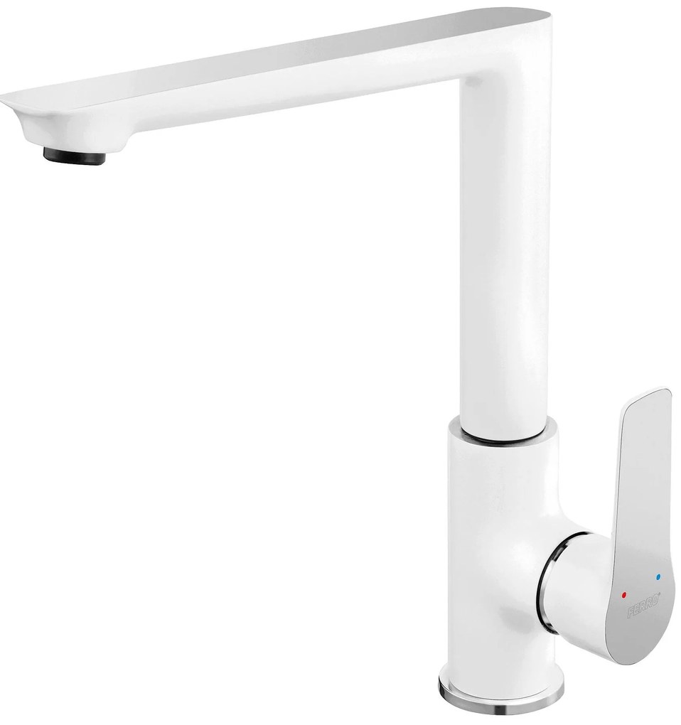 Стоящ смесител за кухня, Ferro, BDR4, с въртящ чучур