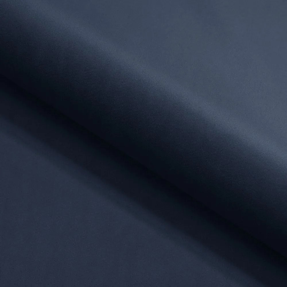 Син кадифен разтегателен диван 203 cm York Blik – Ropez