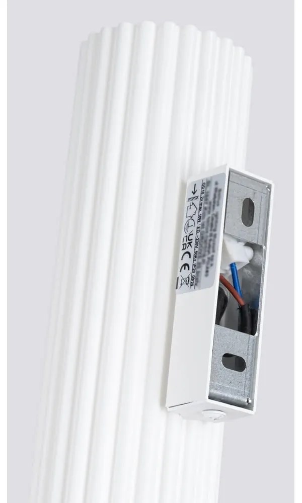 Бяла стенна лампа Gleam – Sollux