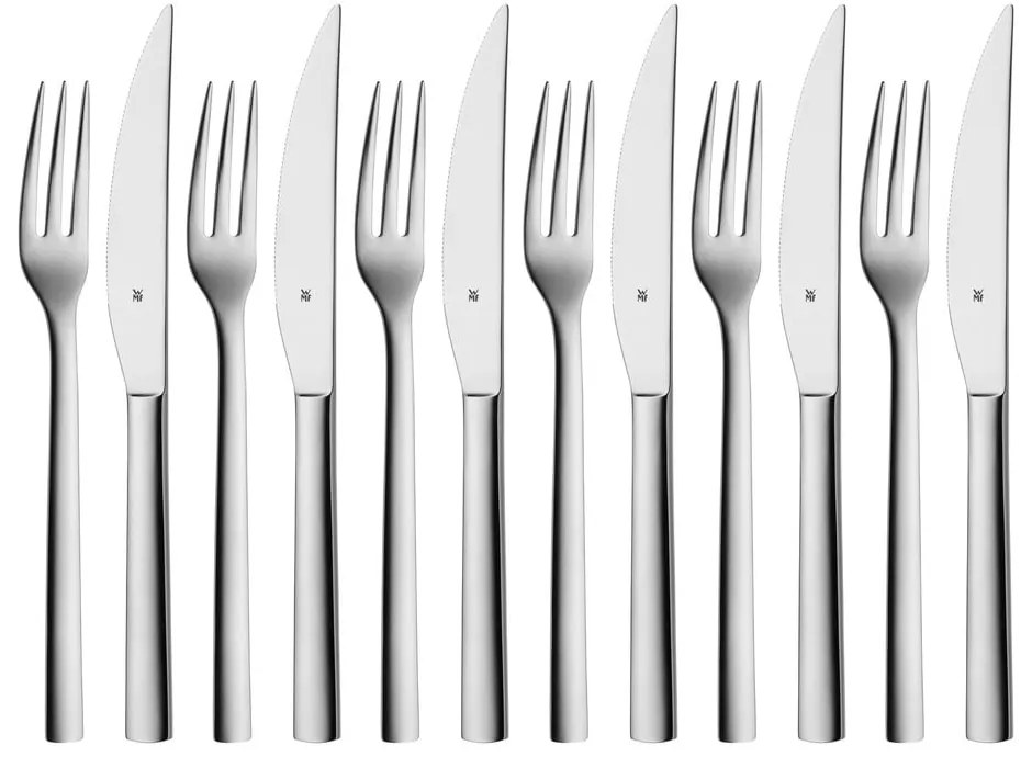 Комплект прибори за пържоли от неръждаема стомана Nuova - WMF