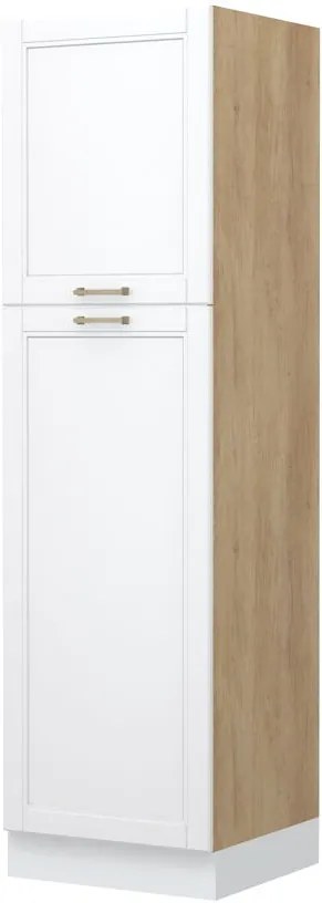Подов шкаф Висок Tahoma K21-60-2KF-Oak - White matte