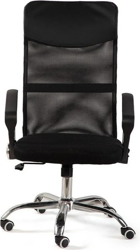 Черен тапициран офис стол Arco – Bonami Essentials