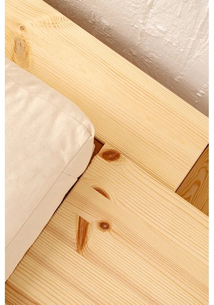 Нощно шкафче от масивен бор в естествен цвят Japan – Karup Design