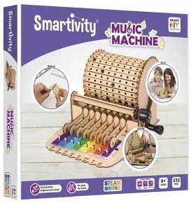 Smart Games - Дървен конструктор Музикална машина STY301