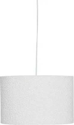 Абажур atmosphera Beline, Бял, Букле, Ø30 cm