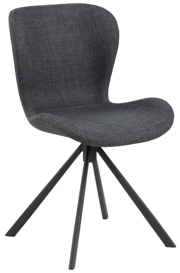 Тъмносиви трапезни столове в комплект от 2 броя Batilda - Actona