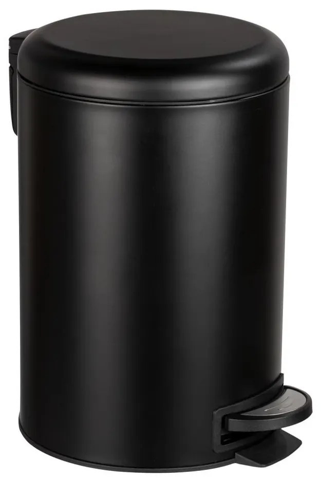 WENKO 54913100 - Кош за отпадъци LEMAN 25x38 см черен