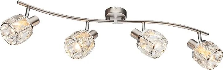 Релса покрив Elmark Sheen spot осветително тяло с четири светлини