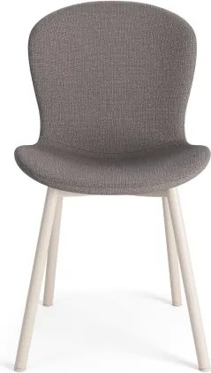 ФИОРА Светлосиво Таупе (тъкан Басэл 34) / бежови крака – МОДЕРЕН ТАПИЦИРАН С ЧЕНИЛ СТОЛ ЗА ДНЕВНА/ТРАПЕЗАРИЯ