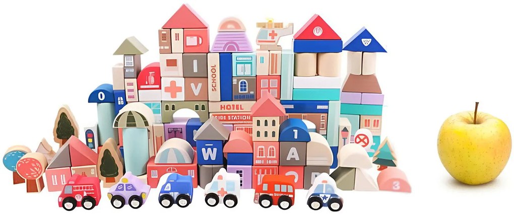 Детски комплект с блокчета Joyland City Blocks